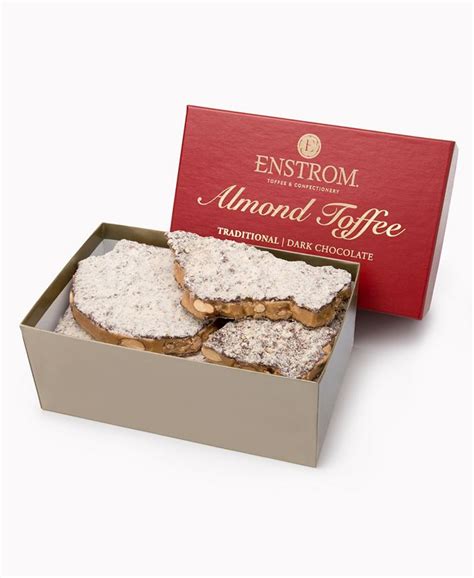 Enstrom candy - Enstrom Moments; Recipes; Locations All Locations; Grand Junction Factory Store; Grand Junction Corner Square; Cherry Creek; Arvada; ... Sugar-Free Almond Toffee 1lb $28.99. Sugar Free Toffee Popcorn $9.25. Sugar-Free Nut Assortment $27.56. Close ×! …